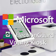 Microsoft ElectionGuard + Surface Pro w 360 Rotate/Tilt VidaMounts