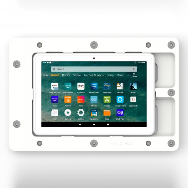 VidaMount Soporte para tablet en pared -  Fire HD8 10ª generación y  HD8 Plus - Blanco (2020)