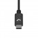 VidaPower High-Wattage USB-C Extension Cable (Black) - Straight USB End / Front Top View
