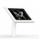 Fixed Desk/Wall Surface Mount - iPad Pro 11-inch (M4) - White [Front Isometric View]
