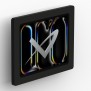 Tilting VESA Wall Mount - 13-inch iPad Pro (M4) - Black [Isometric View]