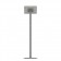 Fixed VESA Floor Stand - iPad 2, 3 & 4 - Light Grey [Full Back View]