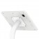 Fixed VESA Floor Stand - 11-inch iPad Pro 2nd Gen - White [Tablet Back Isometric View]