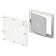 VidaMount VESA Tablet Enclosure - 10.2-inch iPad 7th Gen - White [Assembly]