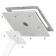 Fixed VESA Floor Stand - 11-inch iPad Pro - White [Tablet Assembly Isometric View]