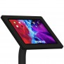 Fixed VESA Floor Stand - 12.9-inch iPad Pro 4th Gen- Black [Tablet Front Isometric View]