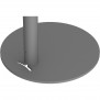 Fixed VESA Floor Stand - Base Detail - Light Grey