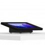 Fixed Tilted 15° Desk / Surface Mount - Samsung Galaxy Tab A7 10.4 - Black [Front Isometric View]