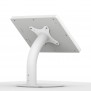 Portable Fixed Stand - 10.2-inch iPad 7th Gen - White [Back Isometric View]