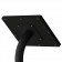 Fixed VESA Floor Stand - 10.5-inch iPad Pro - Black [Tablet Back Isometric View]