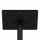 Fixed VESA Floor Stand - 10.2-inch iPad 7th Gen - Black [Tablet Back View]