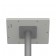 Fixed VESA Floor Stand - iPad 2, 3 & 4 - Light Grey [Tablet Back View]