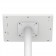 Fixed VESA Floor Stand - 10.2-inch iPad 7th Gen - White [Tablet Back View]