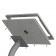 Fixed VESA Floor Stand - 12.9-inch iPad Pro - Light Grey [Tablet Assembly Isometric View]