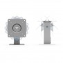 360 Rotate & Tilt Surface Mount - Light Grey [Front Tilted View]