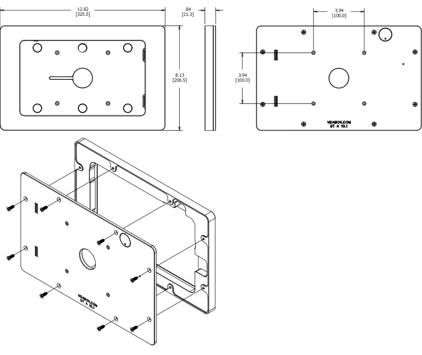 dimensions of samsung tab a 10.1