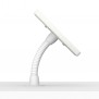 Flexible Desk/Wall Surface Mount - iPad 2, 3, 4 - White [Side View]