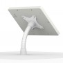 Flexible Desk/Wall Surface Mount - iPad 2, 3, 4 - White [Back Isometric View]