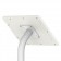 Fixed VESA Floor Stand - 12.9-inch iPad Pro - White [Tablet Back Isometric View]