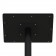 Fixed VESA Floor Stand - 12.9-inch iPad Pro 3rd Gen - Black [Tablet Back View]