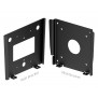 Fixed Wall VESA Bracket - Individual Parts View