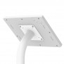 Fixed VESA Floor Stand - 10.9-inch iPad 10th Gen - White [Tablet Back Isometric View]