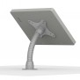 Flexible Desk/Wall Surface Mount - iPad 2, 3, 4 - Light Grey [Back Isometric View]