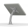 Flexible Desk/Wall Surface Mount - iPad 9.7, Air 1 & 2, 9.7 Pro - Light Grey [Back Isometric View]