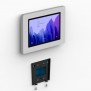 Fixed Slim VESA Wall Mount - Samsung Galaxy Tab A7 10.4 - Light Grey [Slide to Assemble]