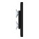 Removable Fixed Glass Mount - 11-inch iPad Pro 2nd Gen - Black [Side View]